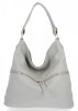 BEE BAG Uniwersalna Torebka Damska Denise Jasno Szara